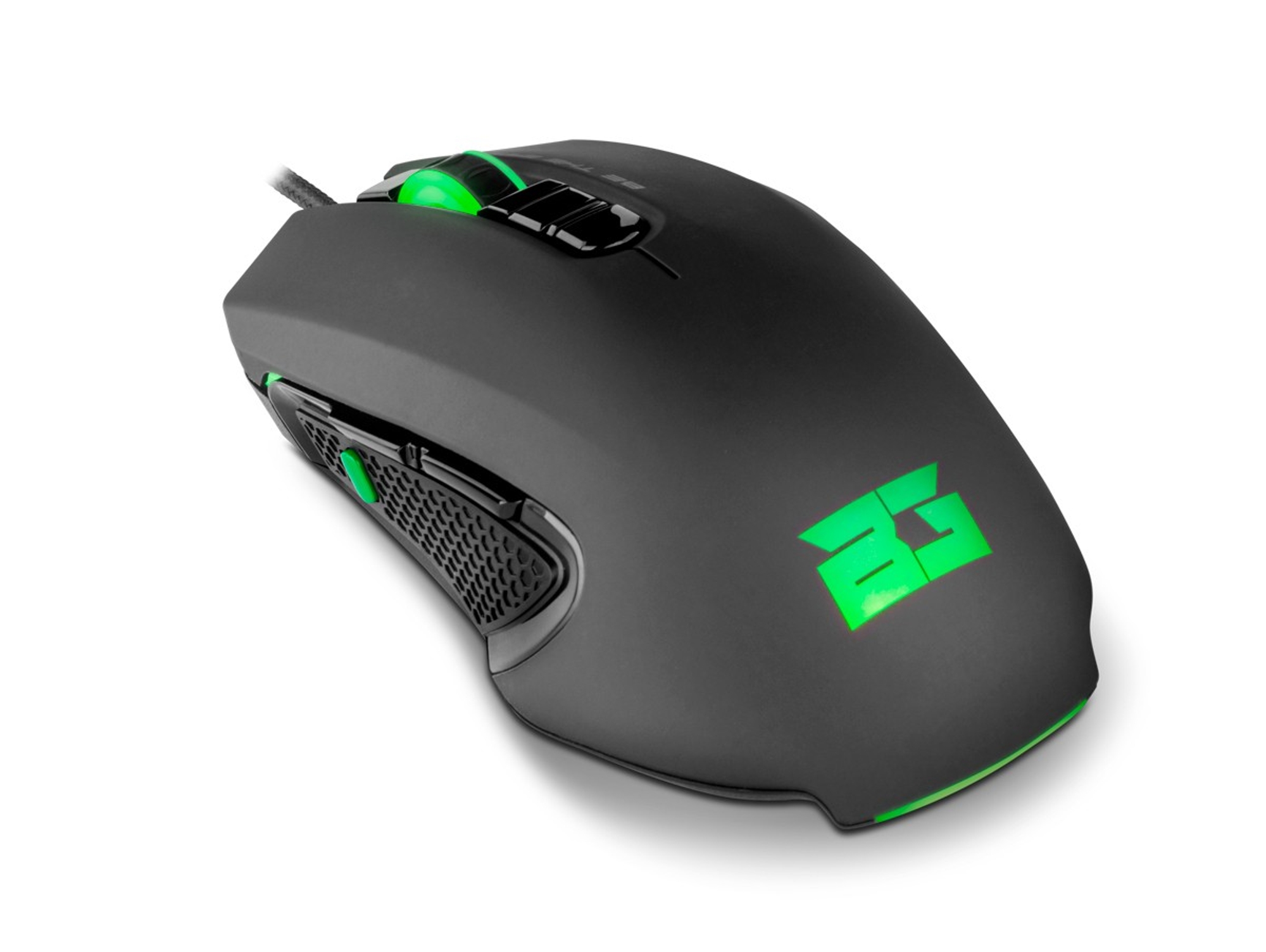 Ratón Gaming BG Hunter (Cable USB - 3200 dpi - Negro)