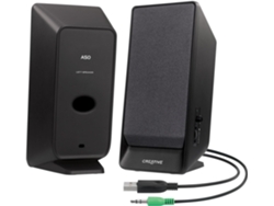 Altavoces 2.0 CREATIVE A50 (PC - 40 W - Control de volumen)