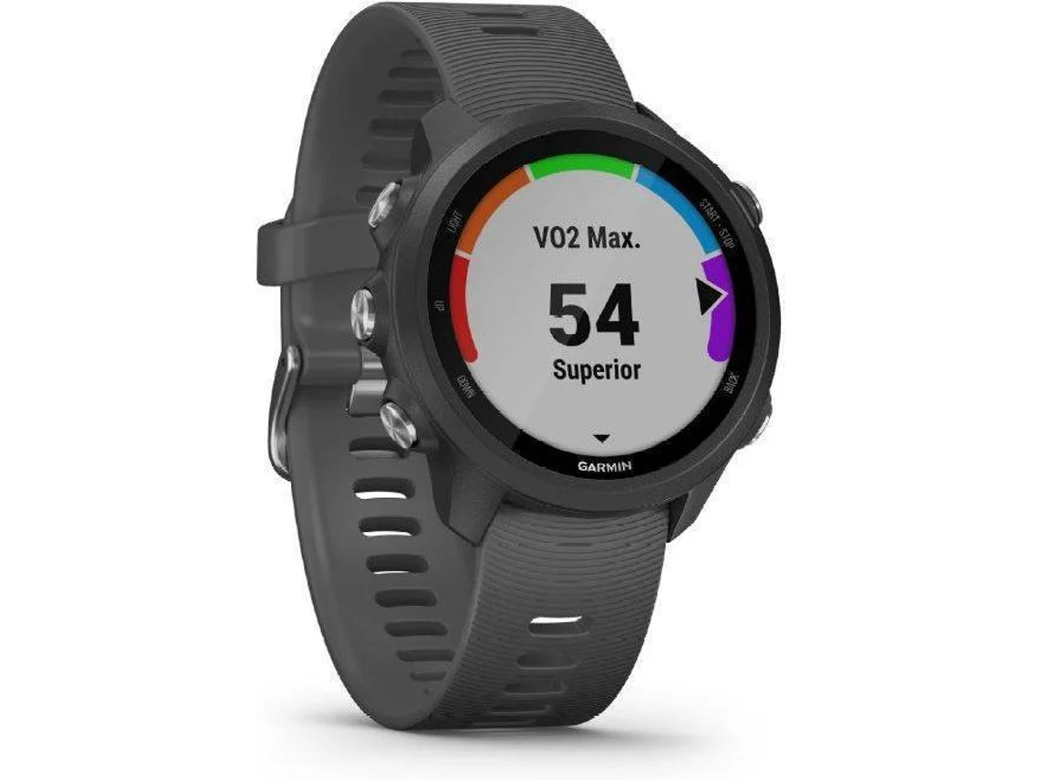 Reloj Deportivo GARMIN FR 245 (Bluetooth - Hasta 7 días de autonomía - Gris)