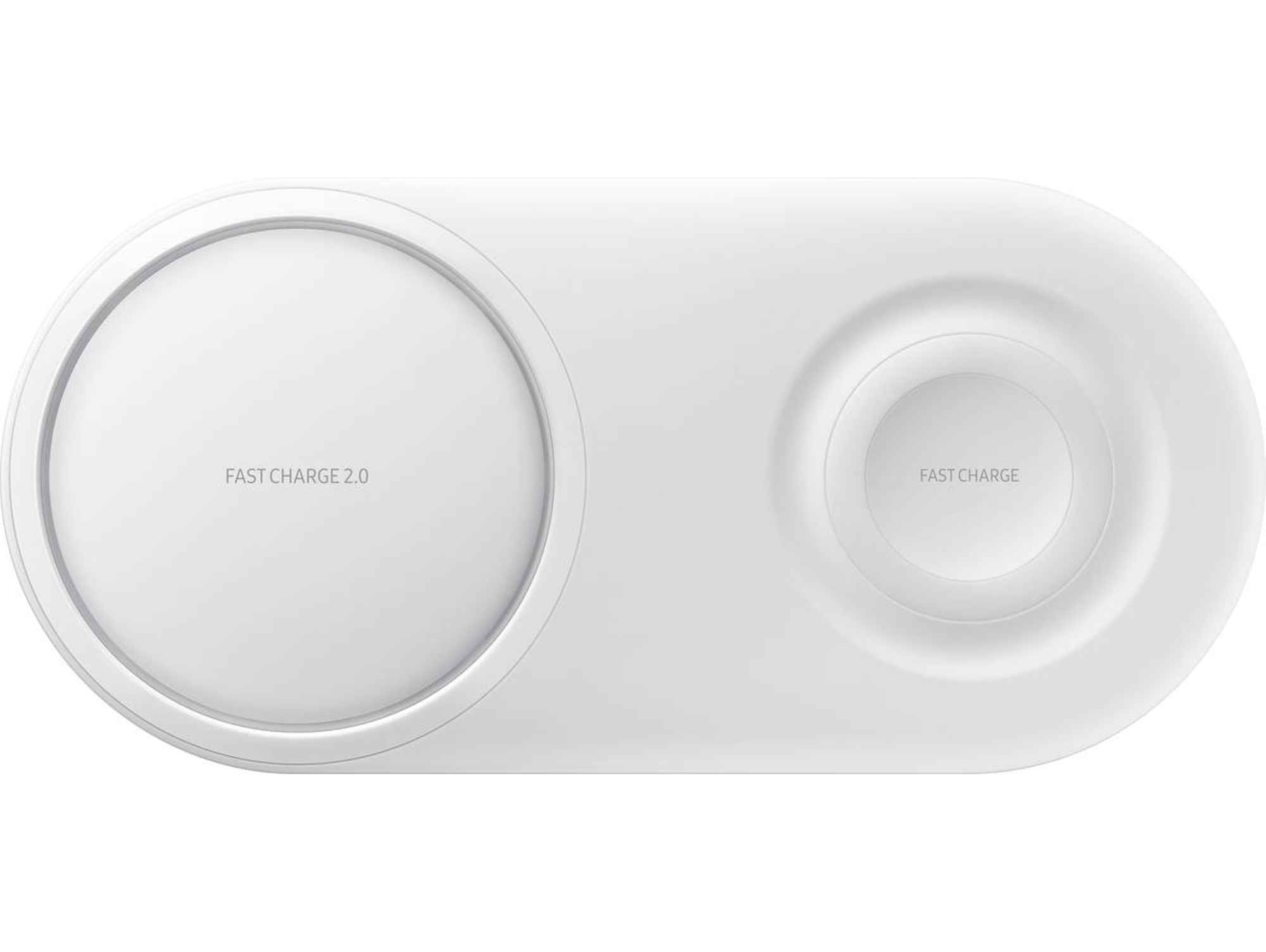 Cargador Inalámbrico SAMSUNG EP-P5200TWEGWW Duo Pad Blanco