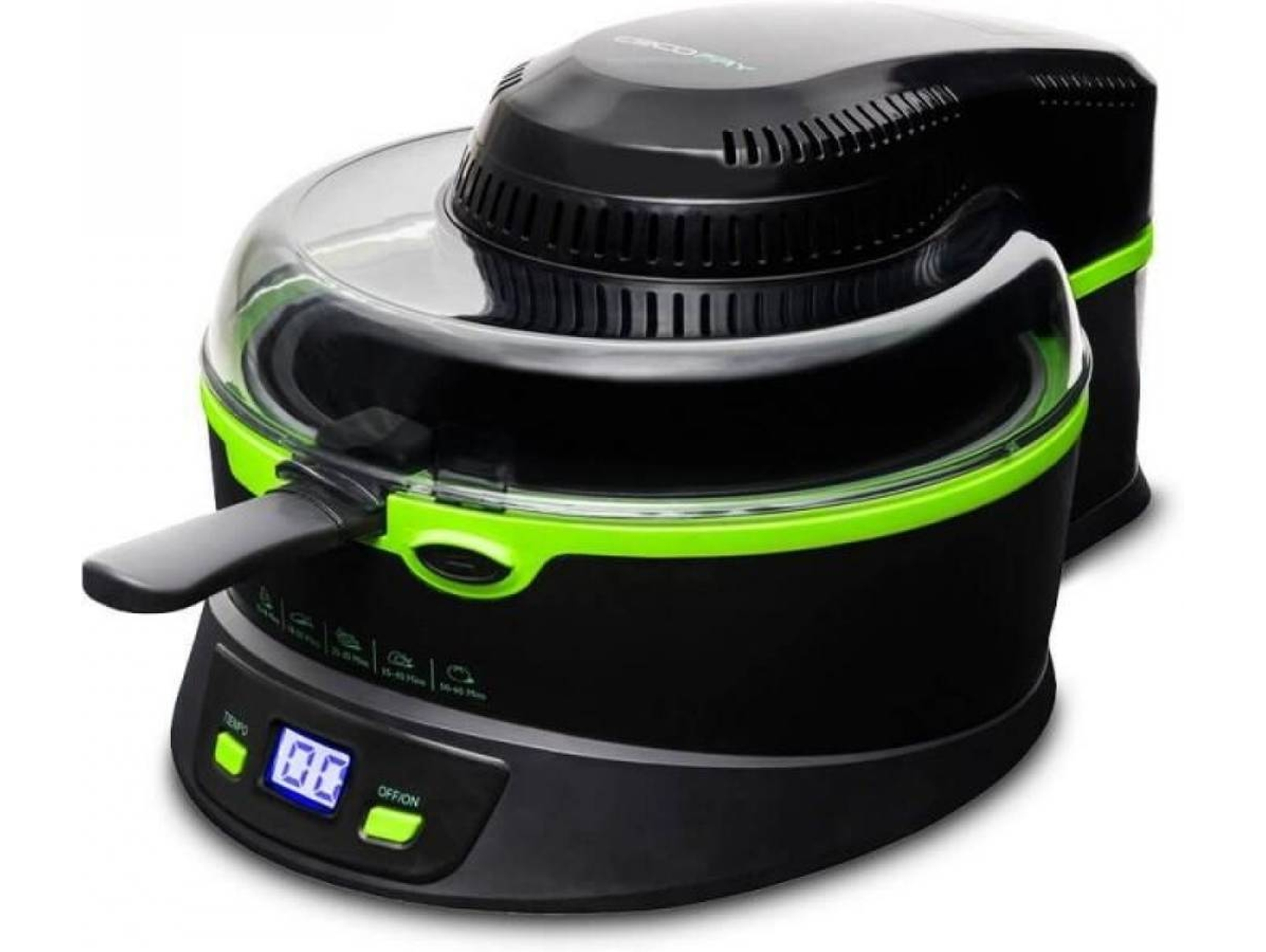 Freidora de Aire CECOTEC Cecofry (1.5 kg - Negro)