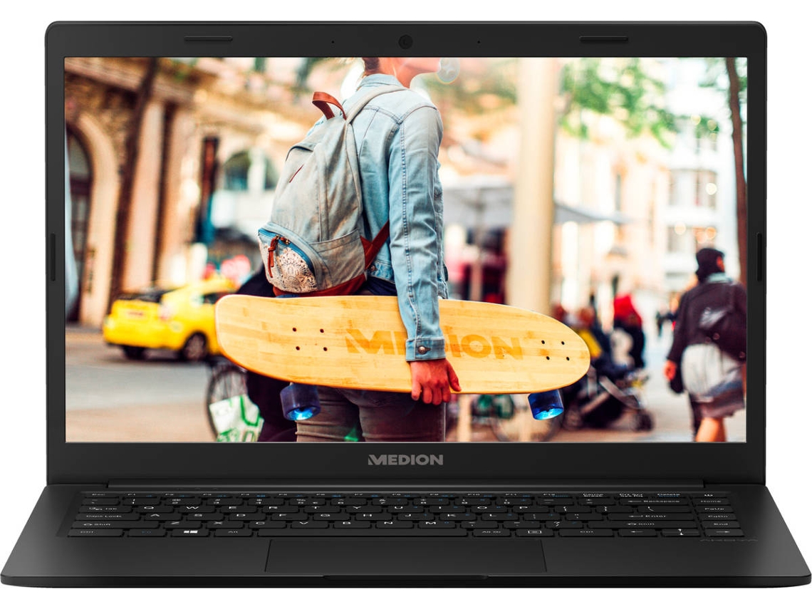 Portátil Esencial MEDION E4251-30025396 (14'' - Intel Celeron N4000 - RAM: 4 GB - 64 GB HDD - Intel UHD Graphics 600)