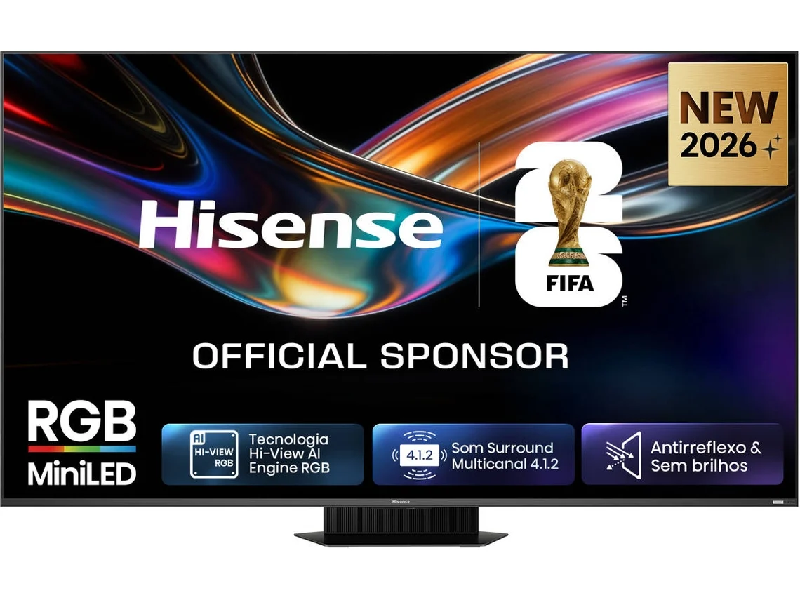 TV HISENSE 75UR9S (MiniLED RGB - 75'' - 189 cm - Ultra HD - Smart TV)