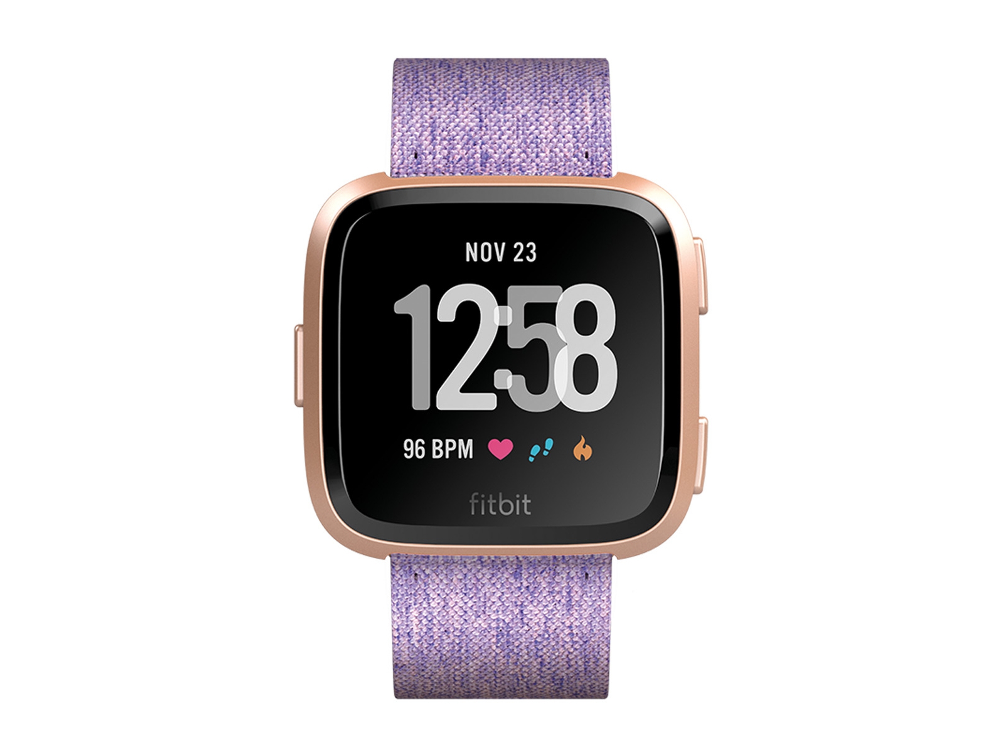 Reloj Deportivo FITBIT Versa (Bluetooth - 4 días de autonomía - Pantalla táctil - Morado)