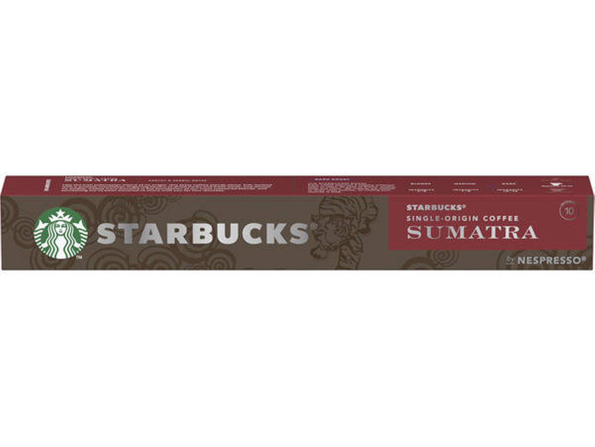 Cápsulas de café STARBUCKS by Nespresso Sumatra (Pack de 10)