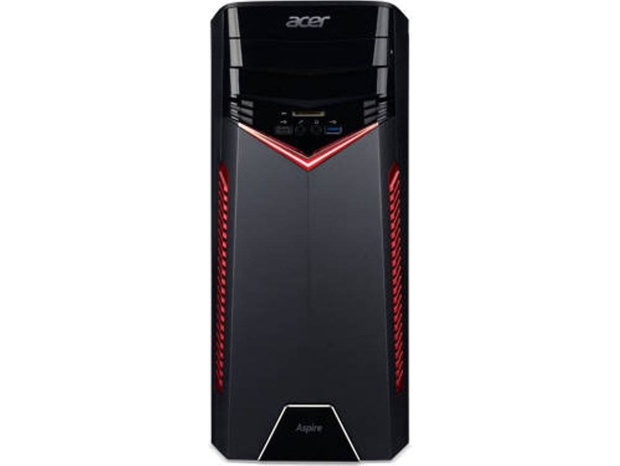 Desktop Gaming ACER Aspire GX-281 (AMD Ryzen 5 1400 - AMD Radeon RX 480 - RAM: 8 GB - 2 TB HDD)