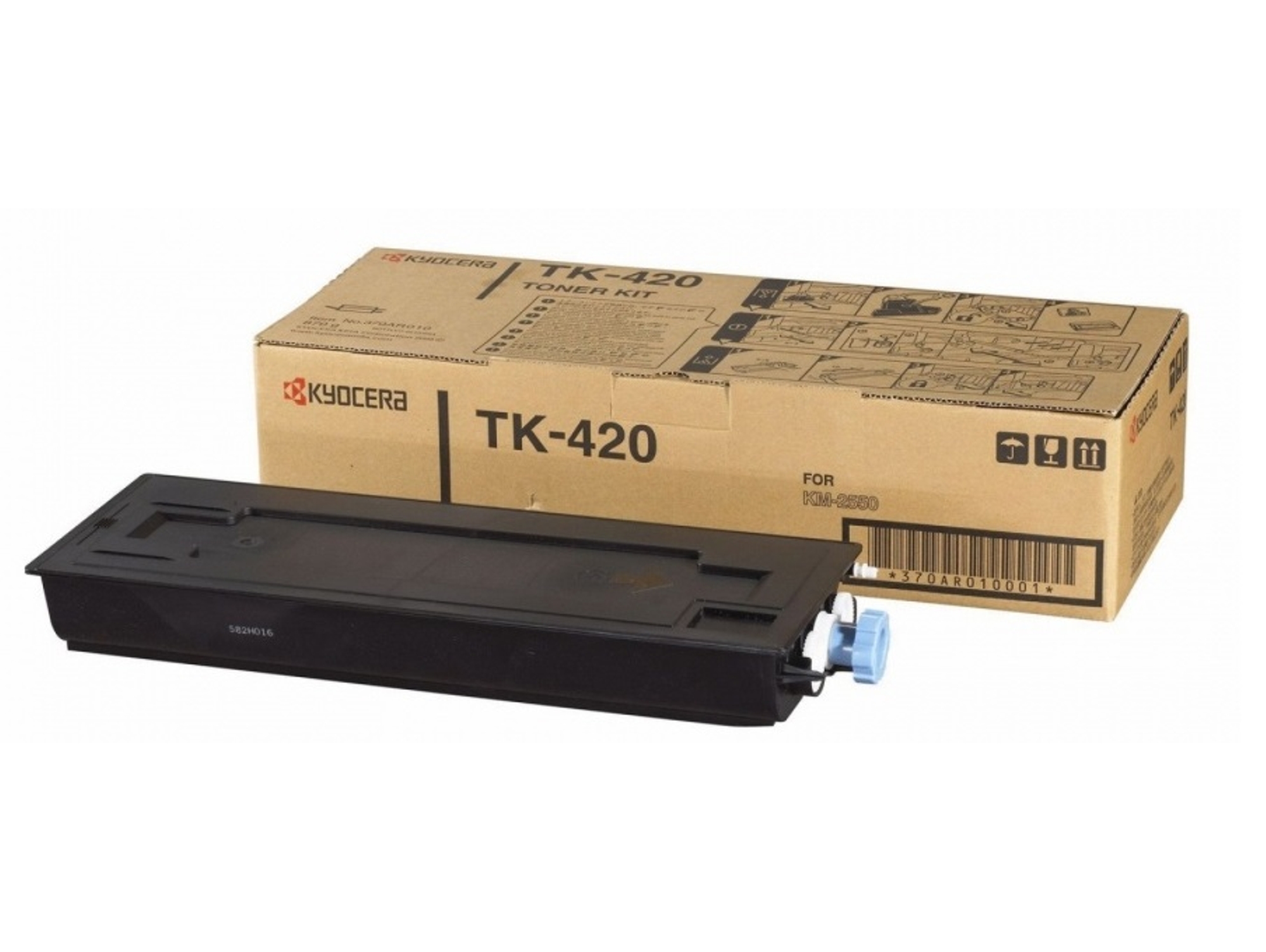 Cartucho de tóner Original KYOCERA TK 420 Negro  para KM 2550