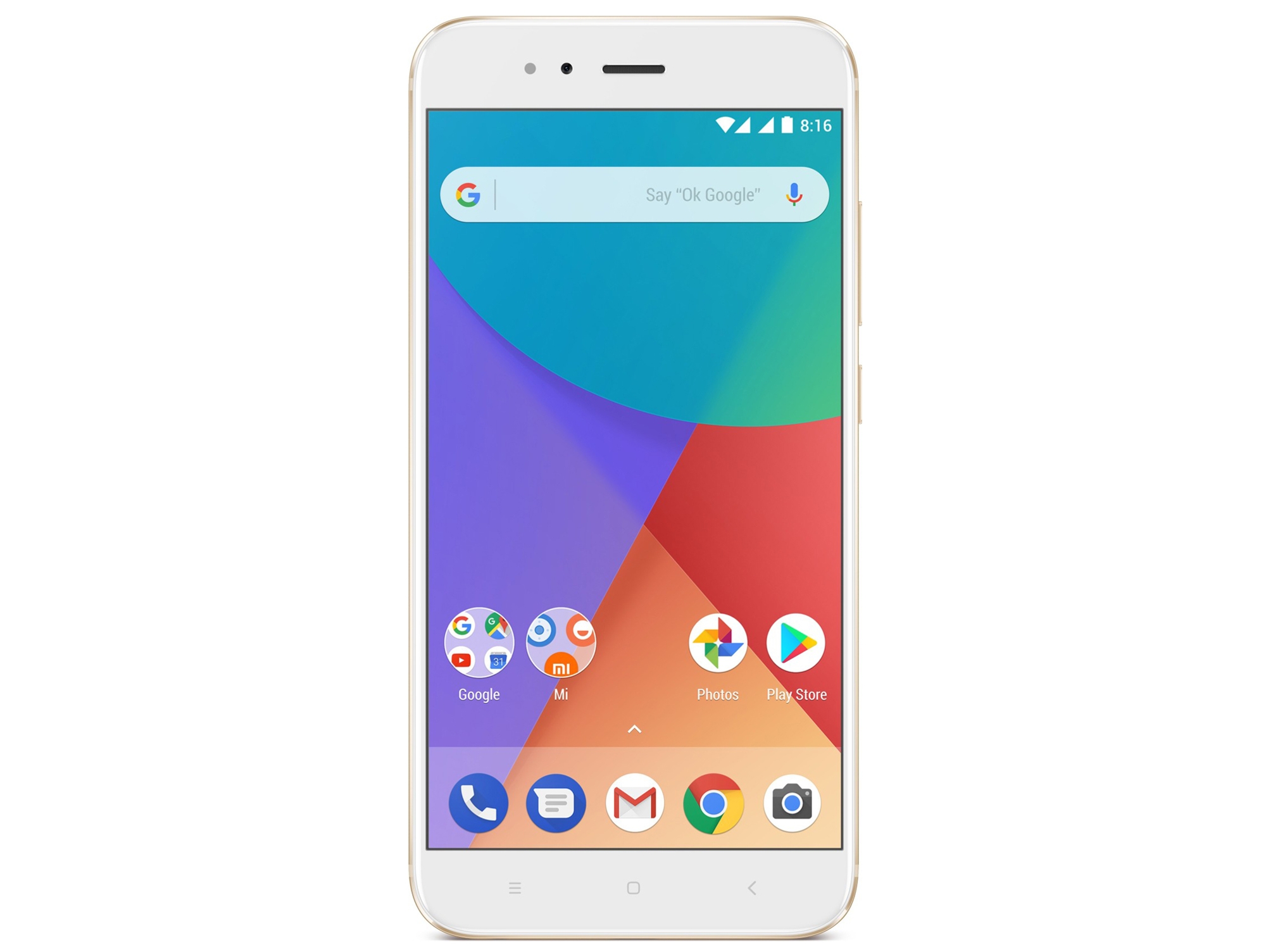 Smartphone XIAOMI Mi A1 (5.5'' - 4 GB - 64 GB - Dorado)
