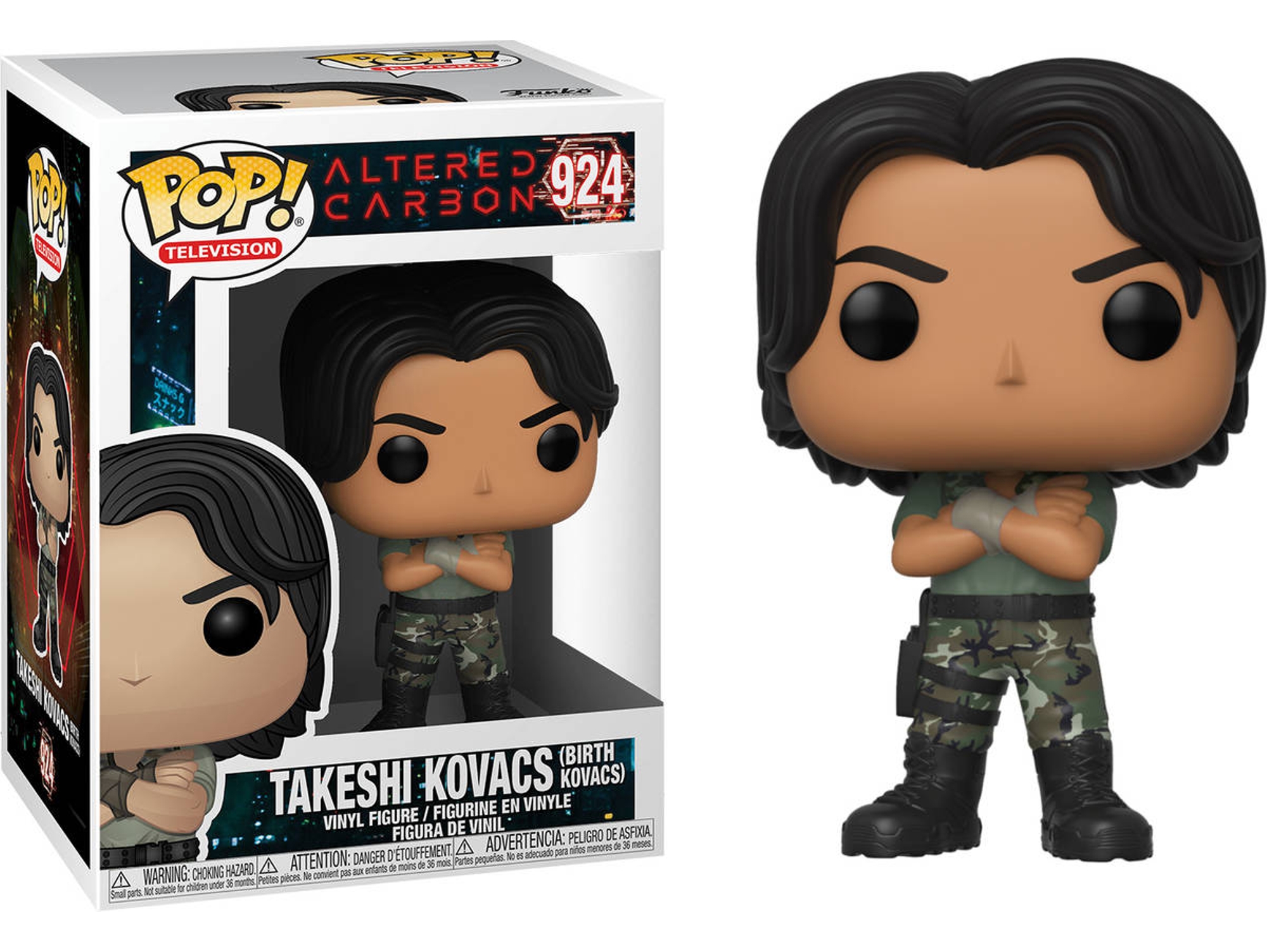 Figura Funko Pop Tv: Altered Carbon - Takeshi Kovacs 2