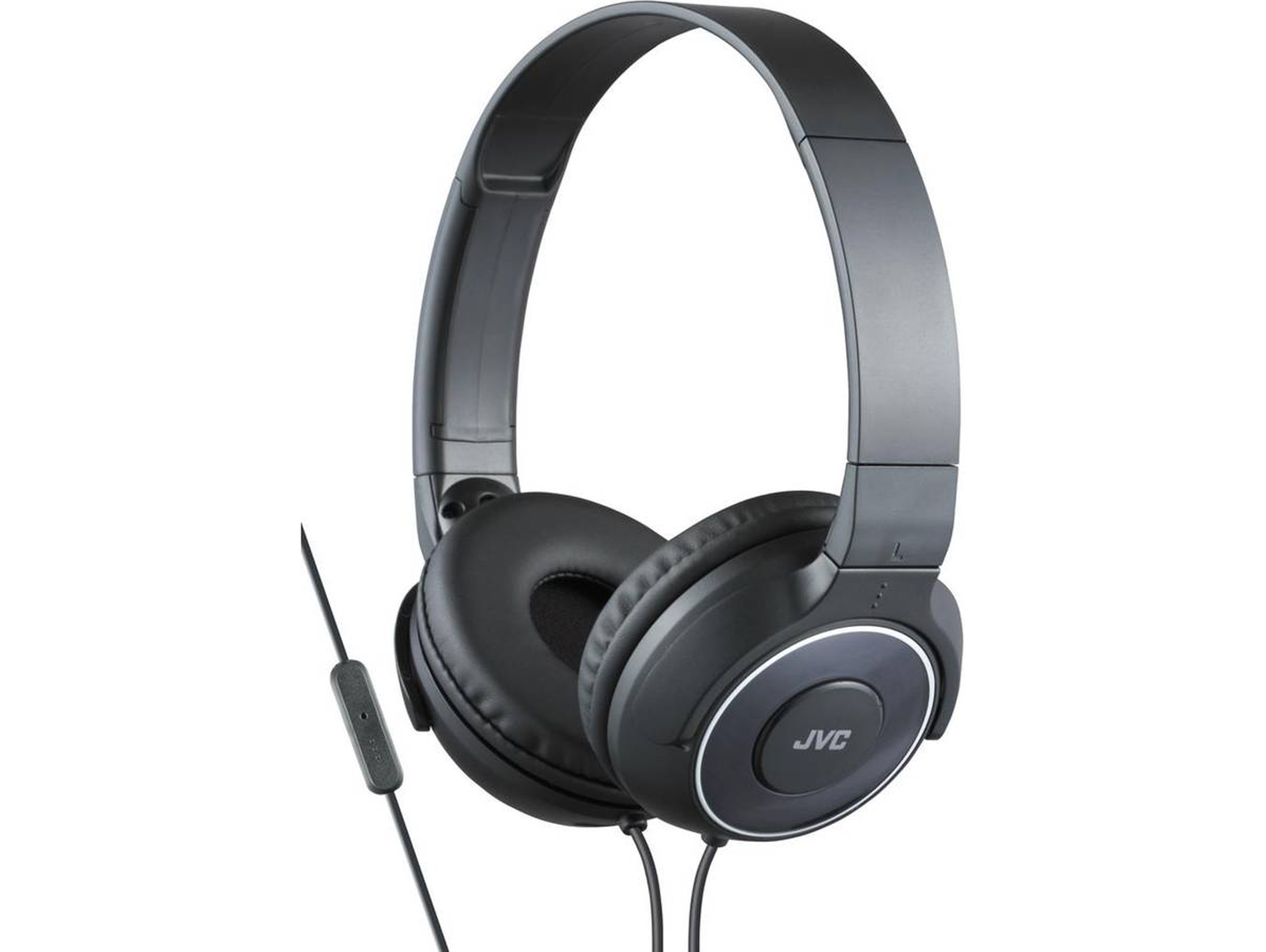 Auriculares con cable JVC HA-SR225-B-E (Caja Abierta - On ear - Micrófono - Atiende llamadas - Negro)