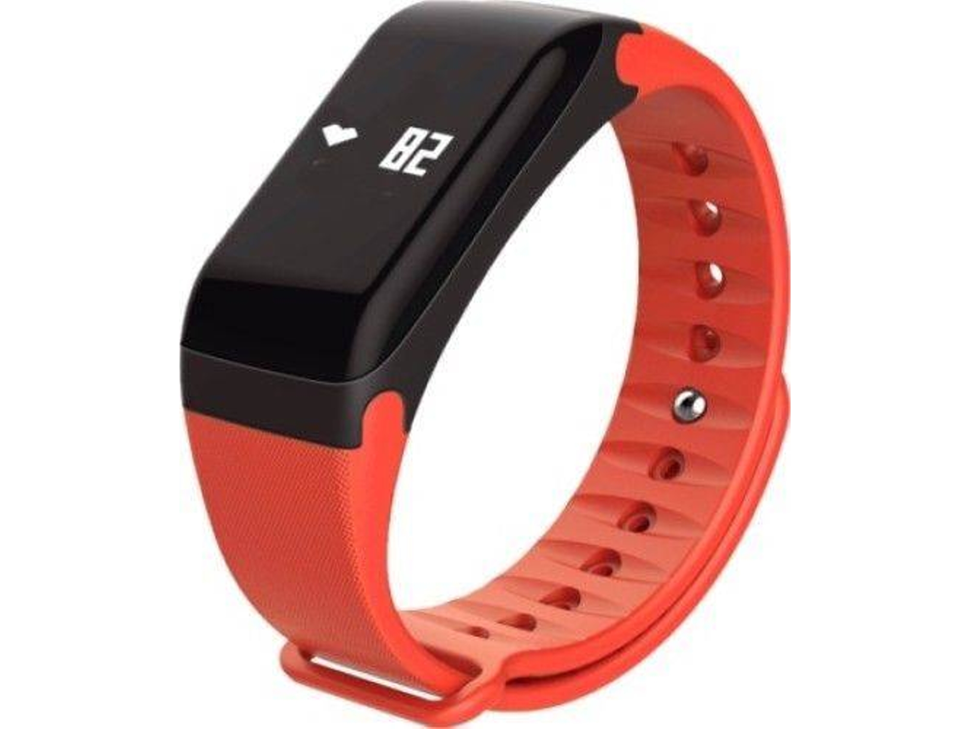 Pulsera de actividad INNOVA Braz/4R (Bluetooth - Hasta 3 días de autonomía - Resistente al agua - Rojo)