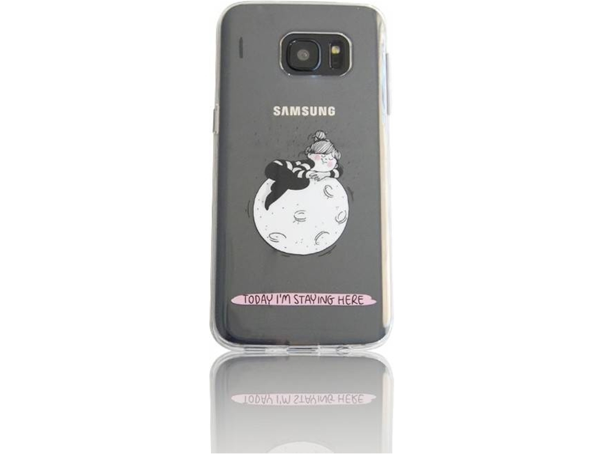 Carcasa Samsung Galaxy S7 Edge LA VOLATIL Edge Moon Multicolor