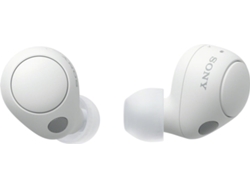 Auriculares Bluetooth True Wireless SONY WF C700N (In Ear - Micrófono - Noise Cancelling - Blanco)