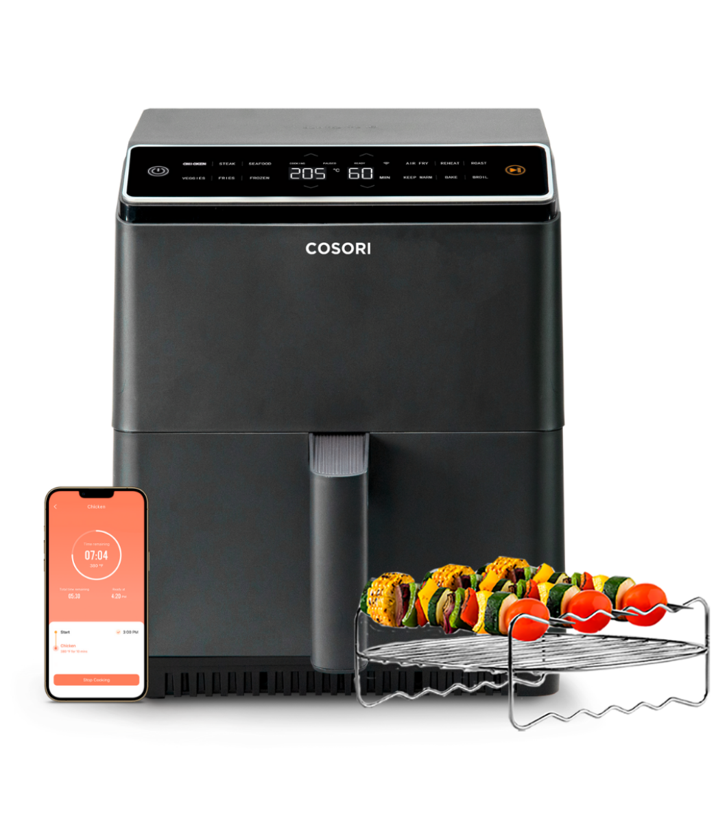 Freidora sin Aceite Air Fryer COSORI Dual Blaze (6,4 L - Negro)
