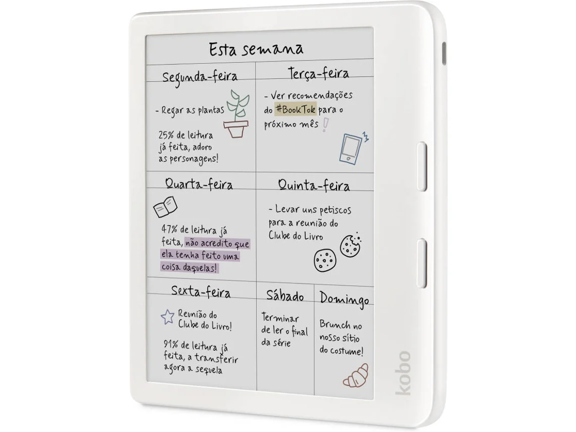 Kobo Libra Colour White | Worten Canarias