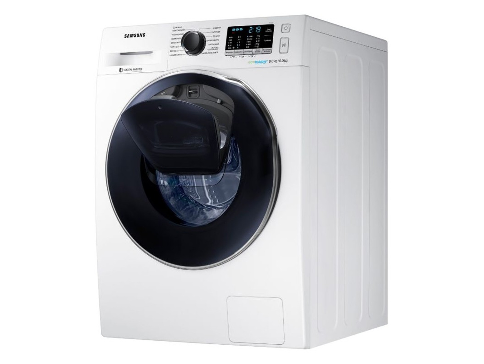 Lavasecadora SAMSUNG WD0KBOWEC  (6/8 kg - 1400 rpm - Blanco)