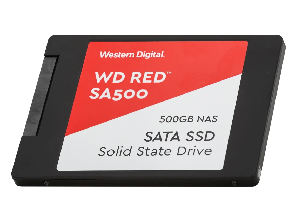 Disco SSD Interno WESTERN DIGITAL Red SA500 (500 GB - SATA III - 560 MB/s)