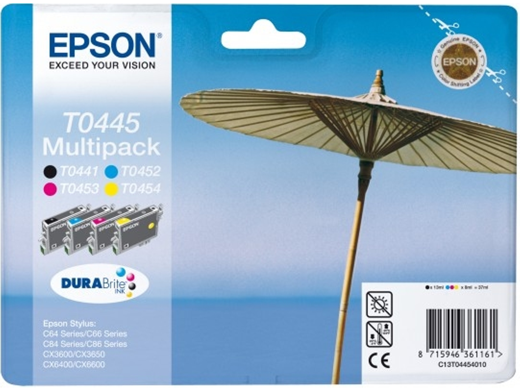 Cartucho EPSON T0445 colores (C13T04454010
