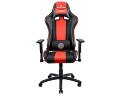 Silla Gaming BULTACO Division (Hasta 150 kg - Elevador a Gas Clase 4 - Negro y Rojo)