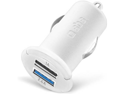 Mini Cargador coche SBS 2 USB