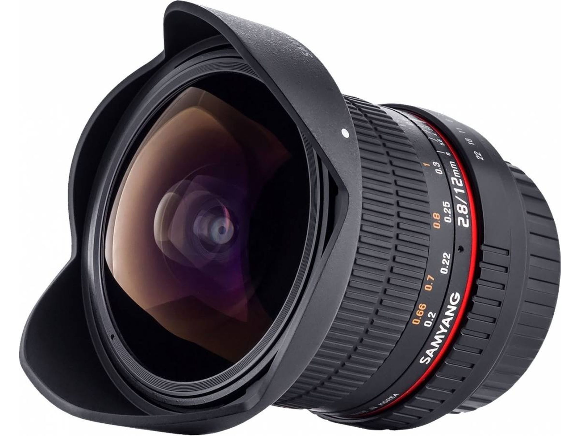 Objetivo SAMYANG 12mm F2.8 Ed Ncs ojo de pez A (Encaje: Sony Alpha - Apertura: f/2.8 - f/22)