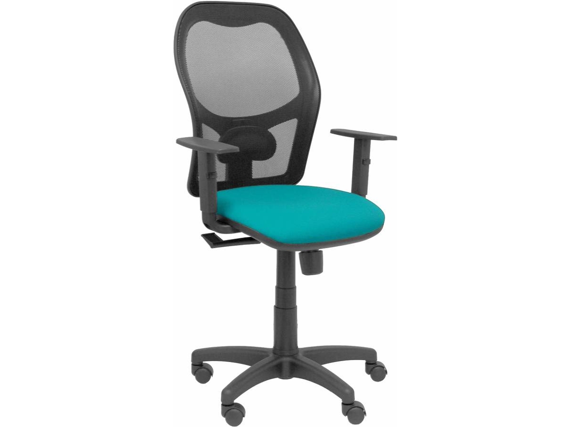 Silla Operativa PYC  Alocén Verde (Brazos Ajustables - Malla)