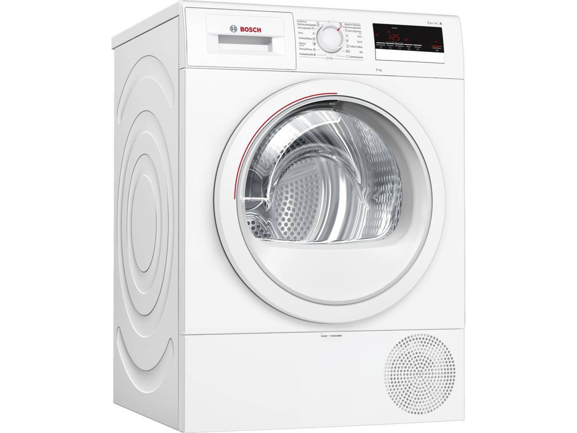 Secadora BOSCH WTR85V90ES (Outlet Grado C - 8 kg - Bomba de Calor - Blanco)