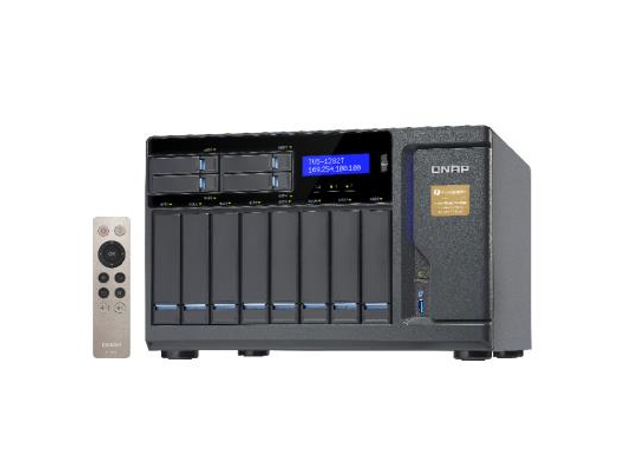 NAS QNAP Tvs-1282T-I7-64G (12 BahÃ­as - 0 TB)