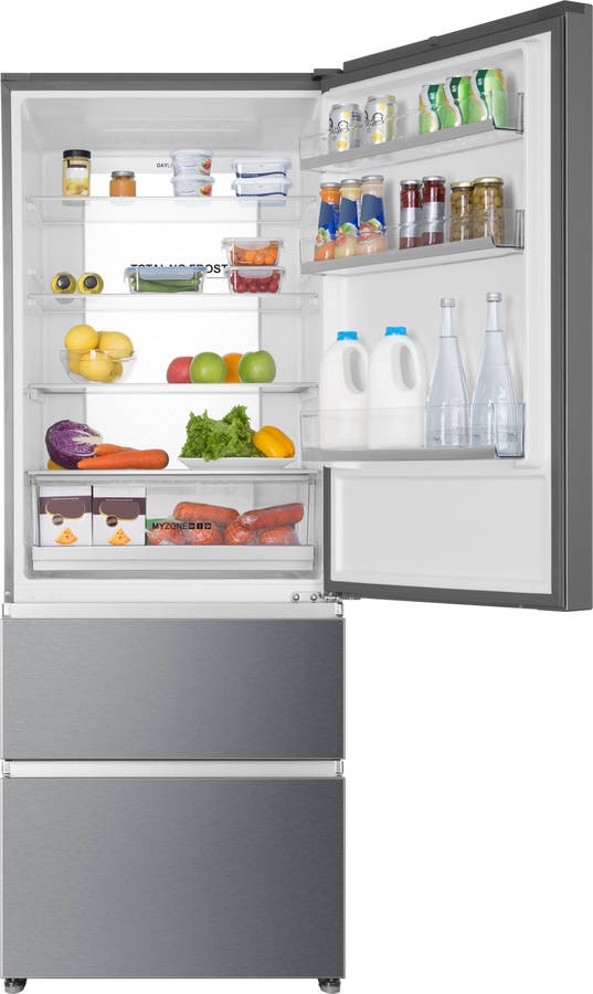 Frigorífico Combi HAIER 3D A3FE743CPJ (No Frost - 190.6 cm - 431 L - Inox)