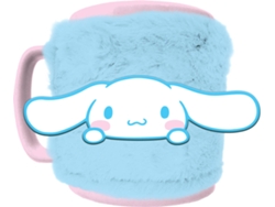 Taza peluda PYRAMID Hello Kitty - Cinnamaroll (funda removible - 440 ml)