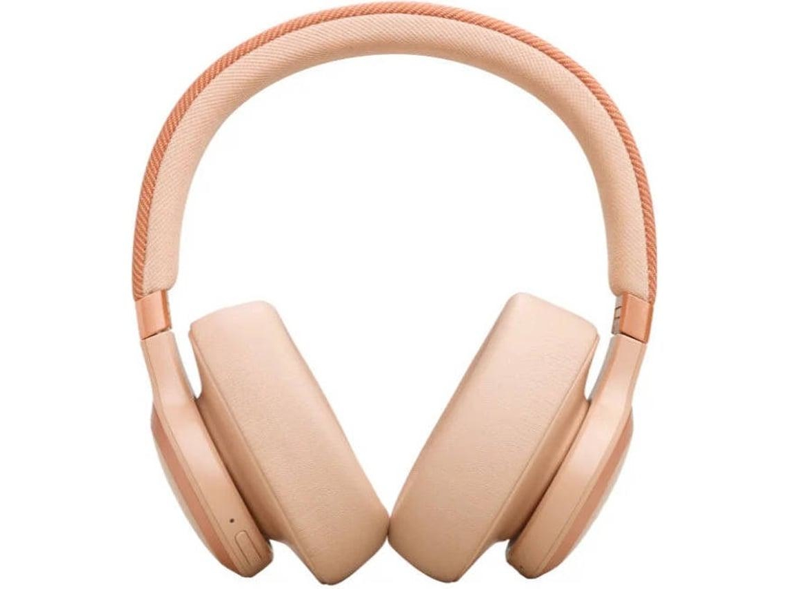 Auriculares Inalámbricos Bluetooth JBL Noise Cancelling Live 770NC (Over Ear - Micrófono - Noise Cancelling - Rosa)