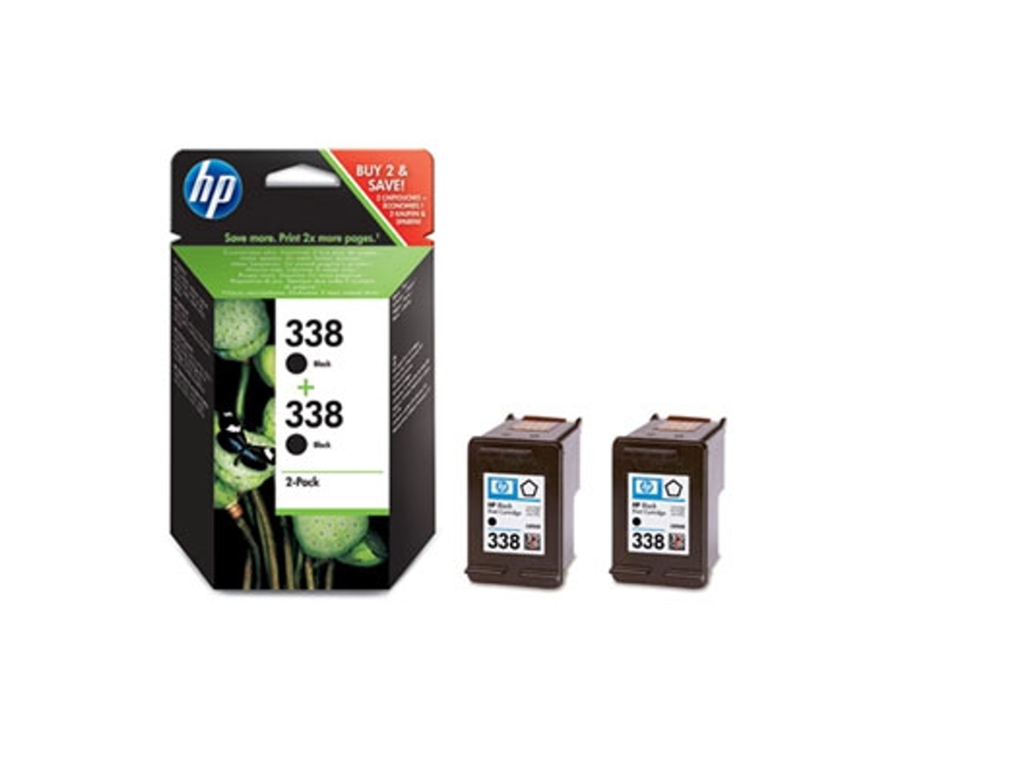 Pack 2 Cartuchos HP 338 Negro (CB331EE)