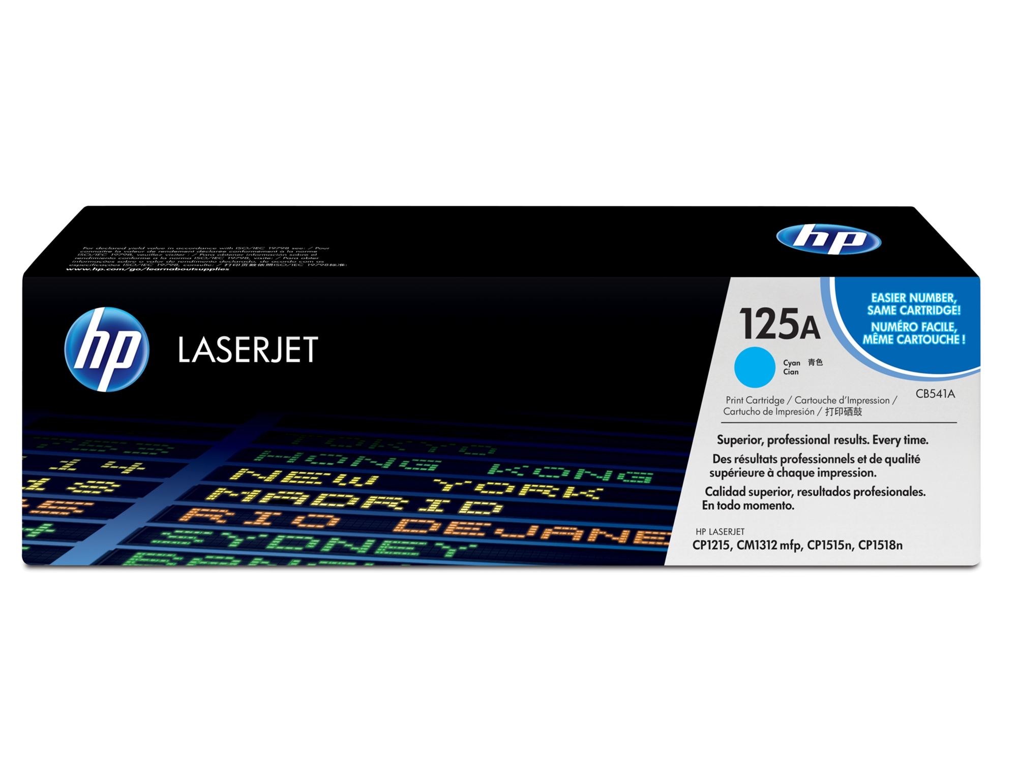 Cartucho de tóner Original LaserJet HP 125A Cian
