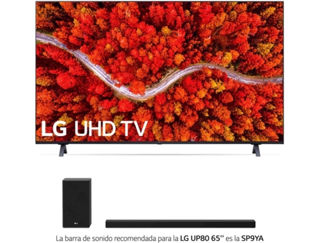TV LG 65UP80006L (LED - 65'' - 165 cm - 4K Ultra HD - Smart TV)