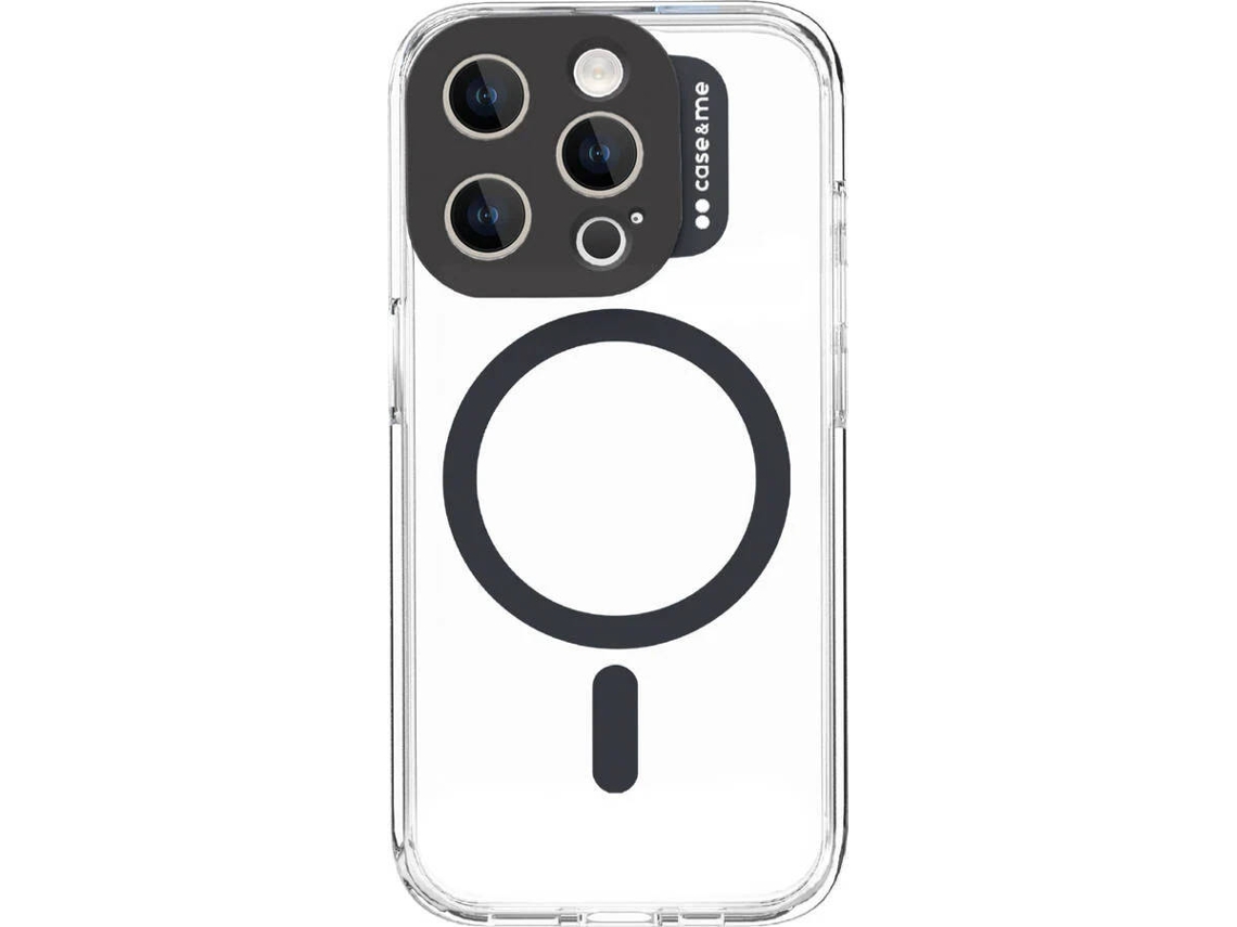 Funda para iPhone 15 Pro SBS Magsafe Transparente Negro