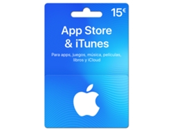Tarjeta Prepago ITUNES 15 Euros