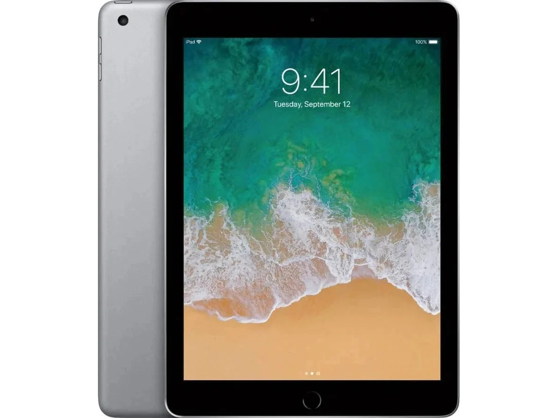iPad 5 APPLE (Reacondicionado Flippers Como Nuevo - 9,7'' - 32 GB - Wi-Fi+Cellular - Gris Sideral)