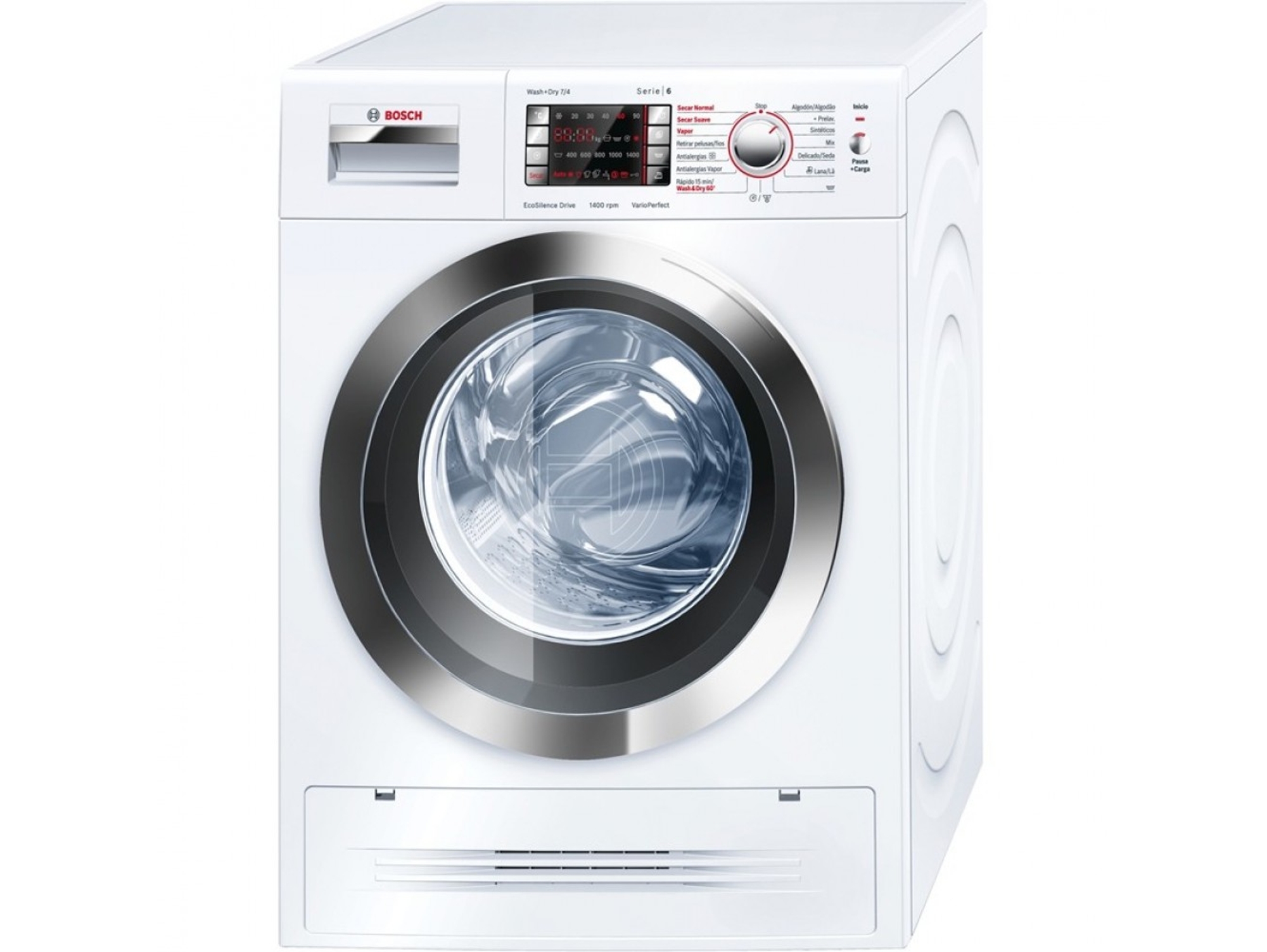 Lavasecadora BOSCH WVH28 0EP  (4/7 kg - 1400 rpm - Blanco)