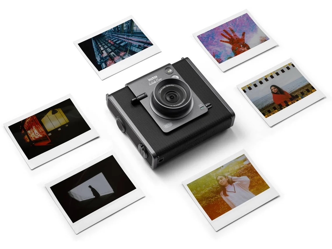 Cámara Instantánea FUJIFILM Instax Wide Evo (Obturador: 1/4s a 1