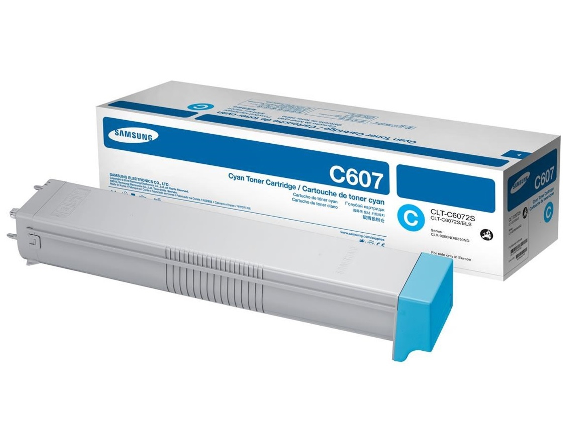 Tóner Original SAMSUNG CLT-C6072S Cian 15000 páginas compatible con CLX-9250ND/CLX-9252NA/CLX-9350ND/CLX-9352NA