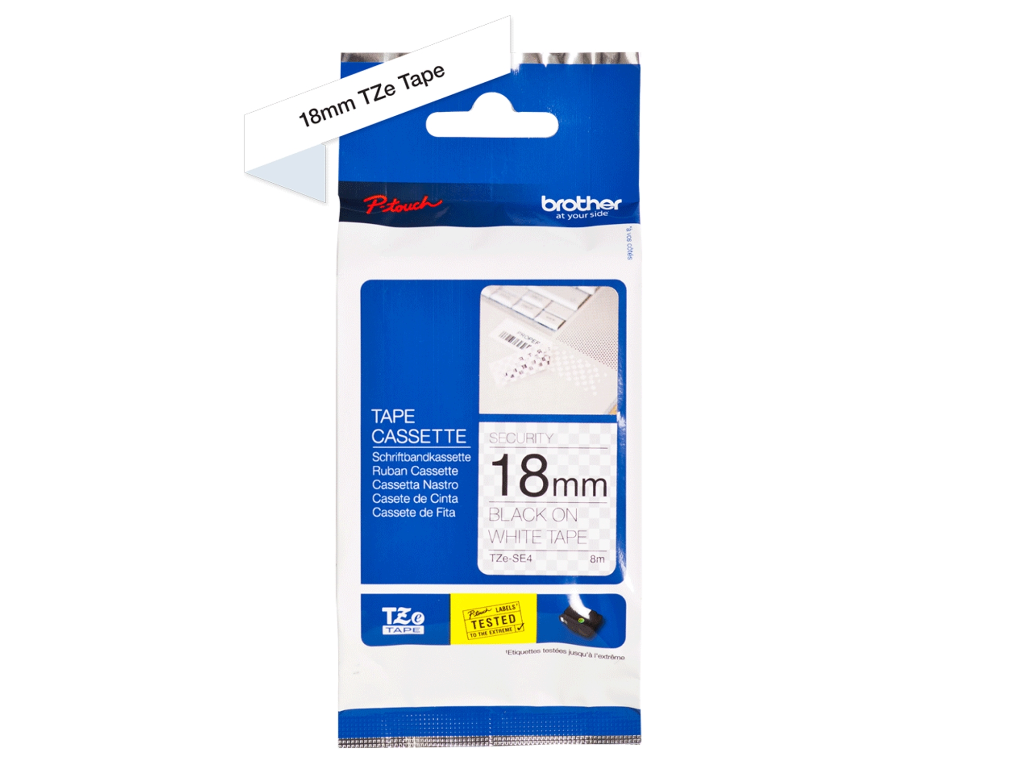 Cinta de seguridad BROTHER TZESE4