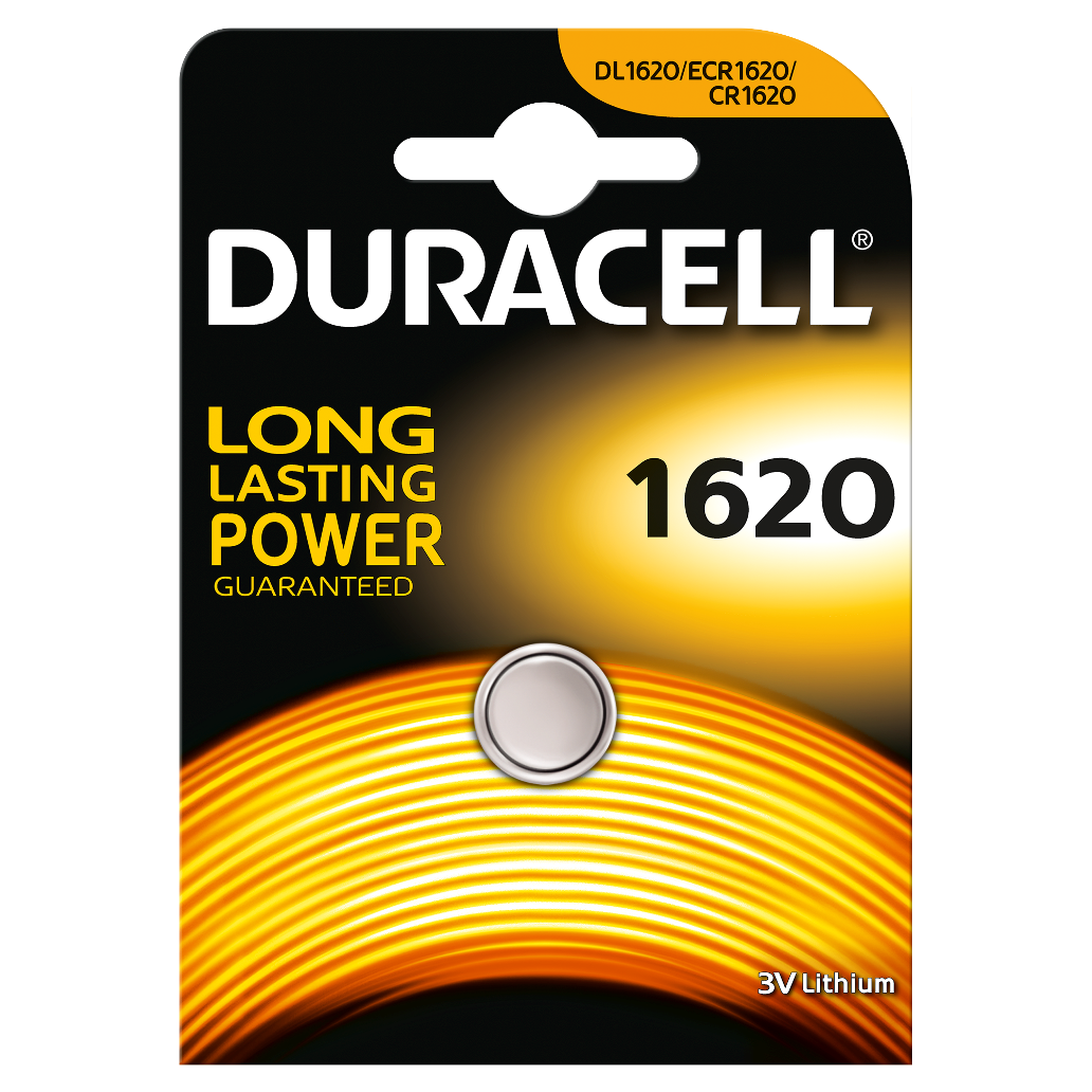 Pila DURACELL ESPECIAL ELECTR 1620 K1