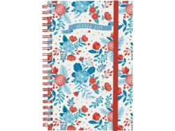 Agenda FINOCAM Flores E5 2018/2019 (18.3 x 12.7 x 1.4 cm - Vista: Semanal)