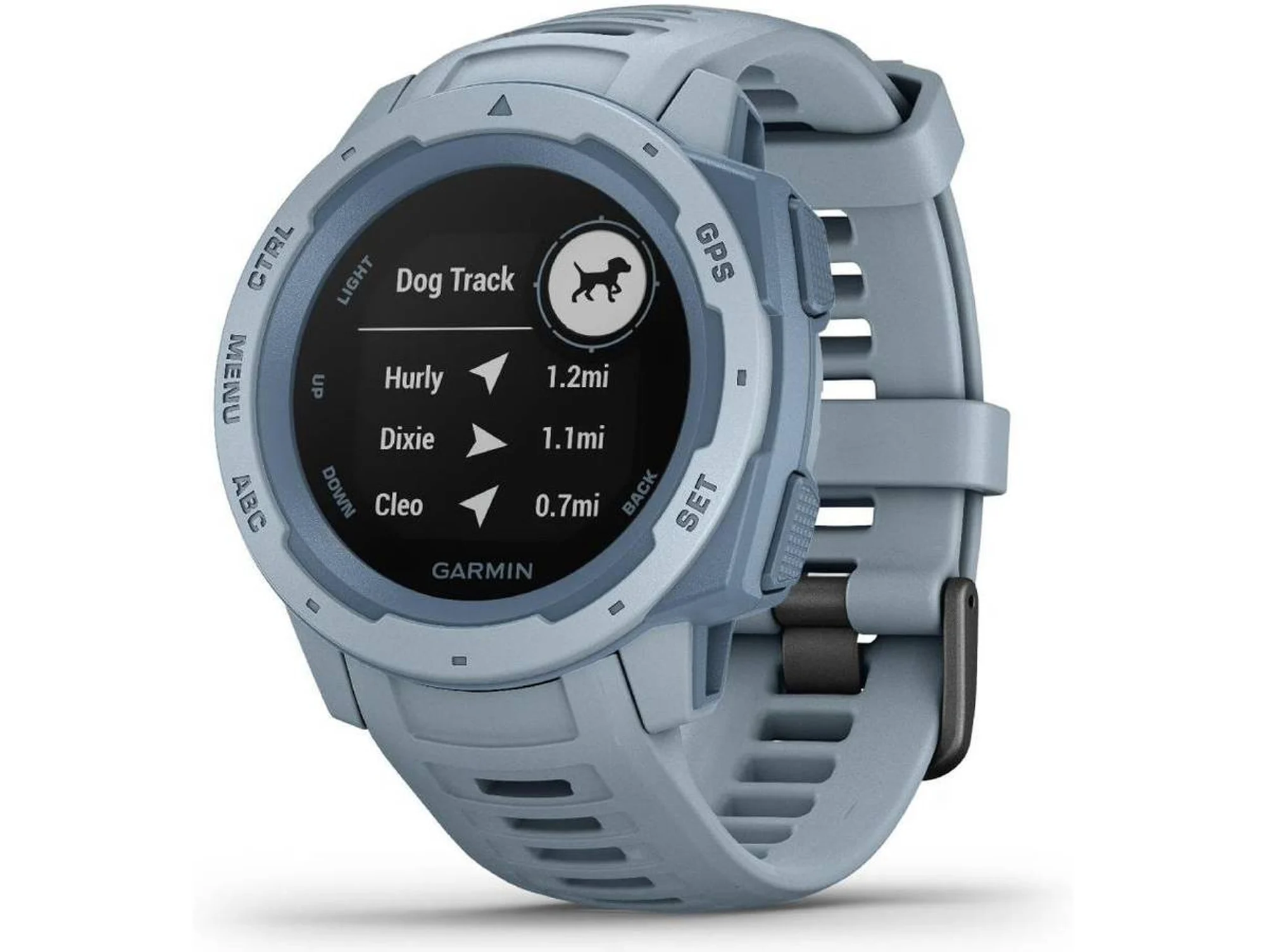 Reloj Deportivo GARMIN Instinct (Bluetooth - Azul Pastel)