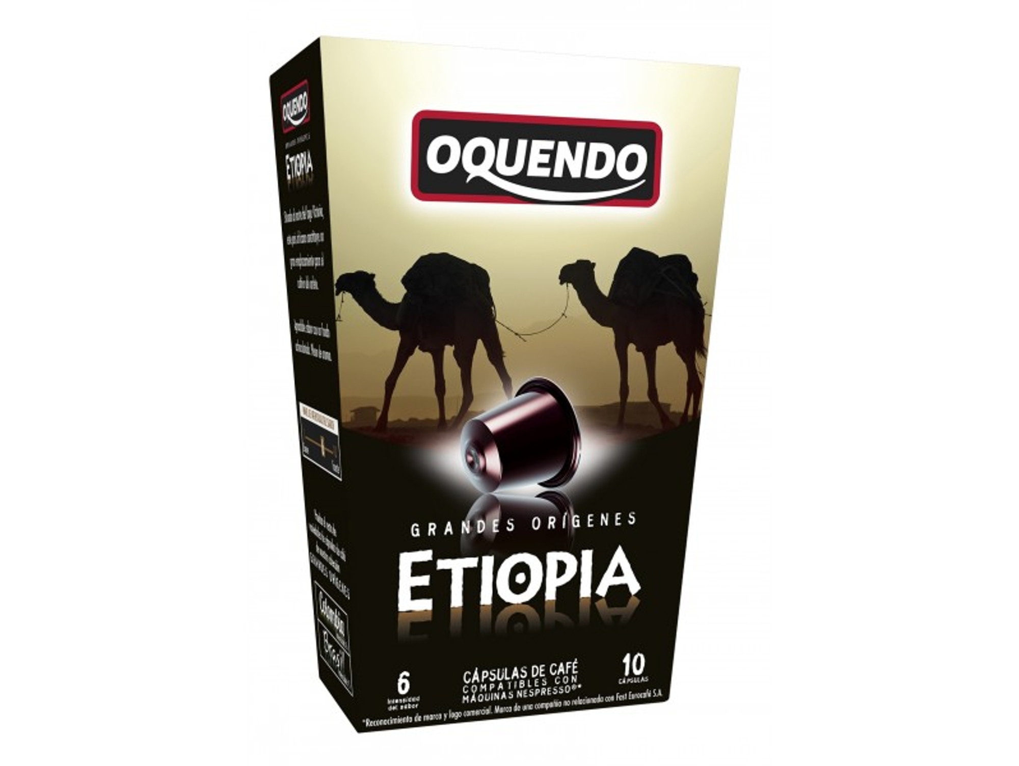 Cápsulas Café OQUENDO Grandes Orígenes Etiopía