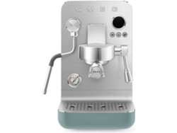 Máquina de Café Manual SMEG EMC02EGMEU Express (15 bares - Café molido y cápsulas - esmeralda mate)