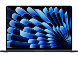MacBook Air APPLE Medianoche (15'' - Apple M4 10 núcleos - RAM: 24 GB - 512 GB - GPU de 10 núcleos)