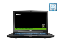 Portátil Gaming MSI WT73VR 7RM-893ES (Intel Core i7-7820HK - NVIDIA Quadro P5000 - RAM: 32 GB - 1 TB HDD + 512 GB SSD - 17.3'')
