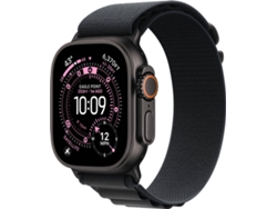  APPLE Watch Ultra 3 GPS + Cellular 49 mm Titanio Negro con Loop Alpine Negro (Tamaño S)