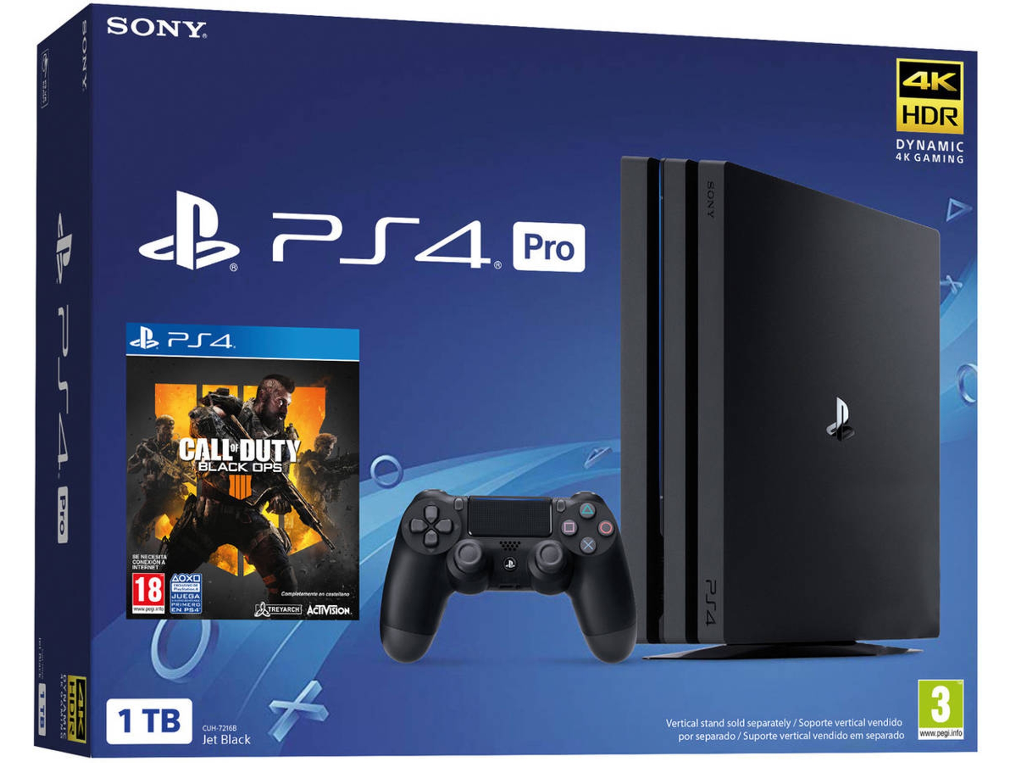 Consola PS4 Pro + Black Ops 4 (1 TB)